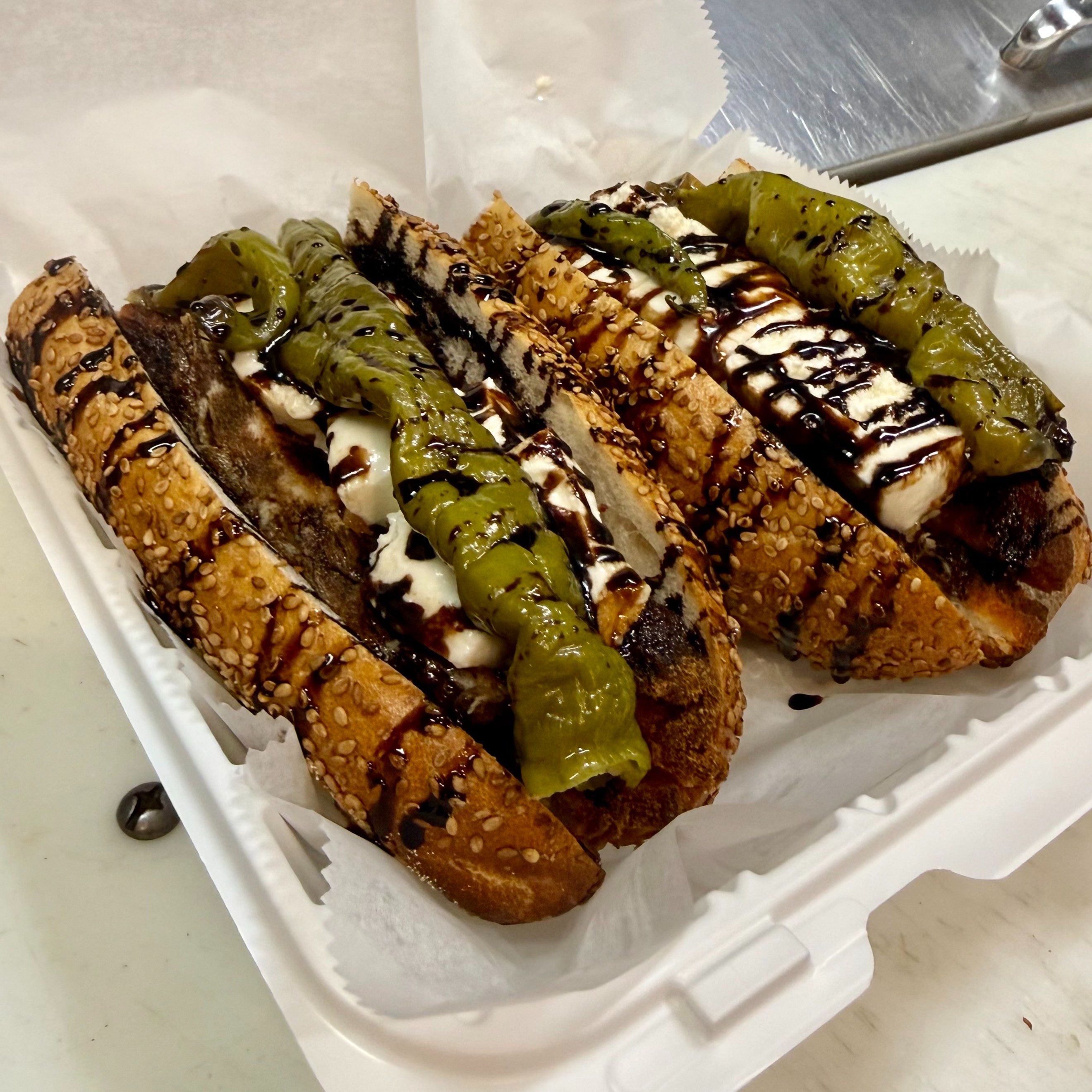 Hot Chicken Cutlet Subs.