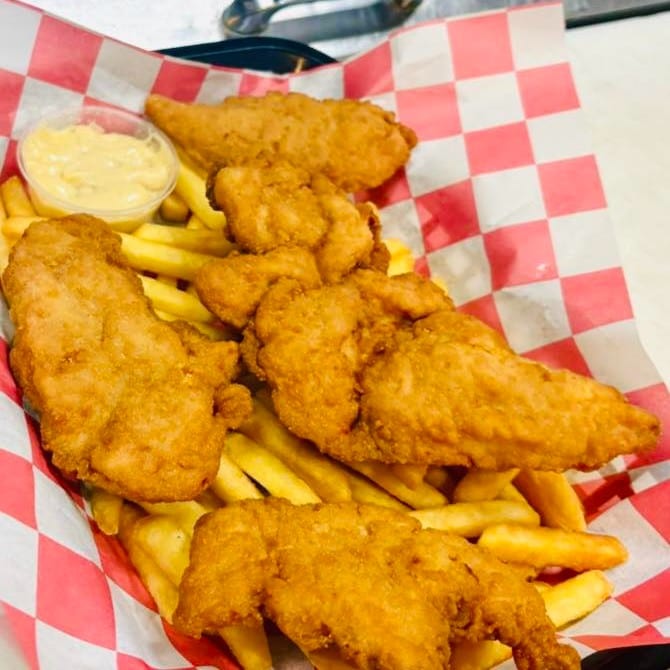 Chicken Fingers & Fries.
