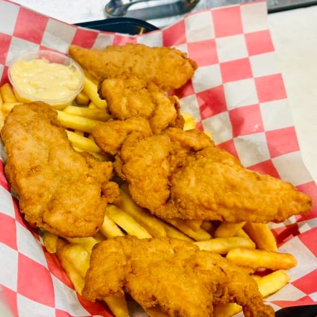 Chicken Fingers & Fries.