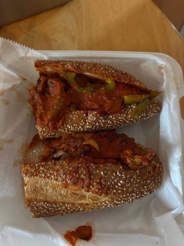 Sausage Italiano Subs.