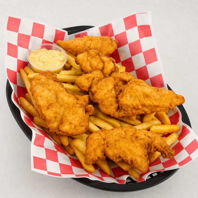 Chicken Fingers & Fries.