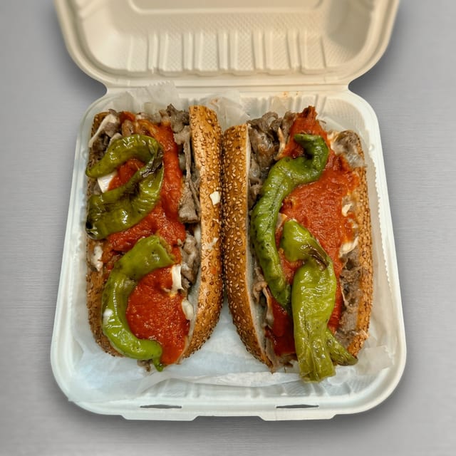 Long Hot Cheesesteak.