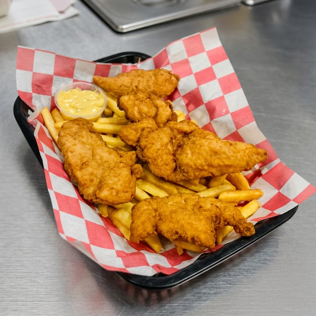 Chicken Fingers & Fries.